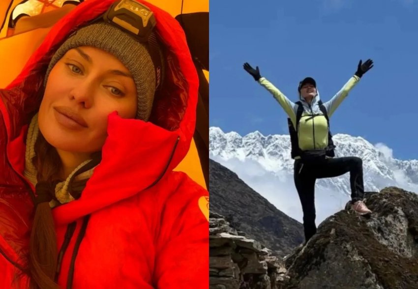 Виктория Боня покорила Эверест