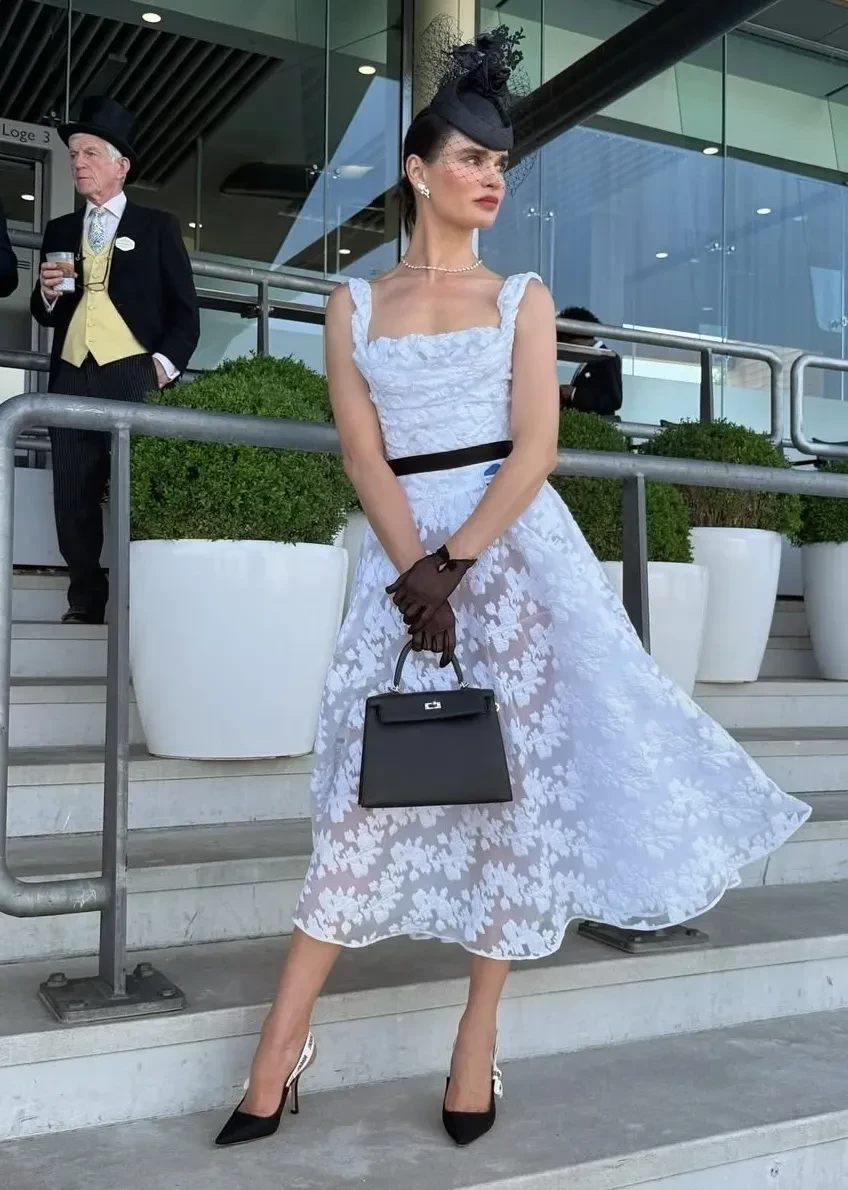 Бывшая жена водочного магната Юрия Шефлера Татьяна Ковылина посетила скачки Royal Ascot