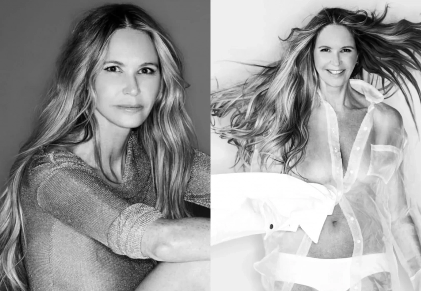 61-летняя Эль Макферсон снялась топлес для глянца