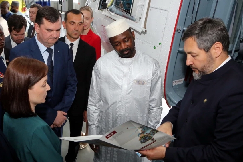 Казанский вертолетный завод принял делегацию Республики Мали