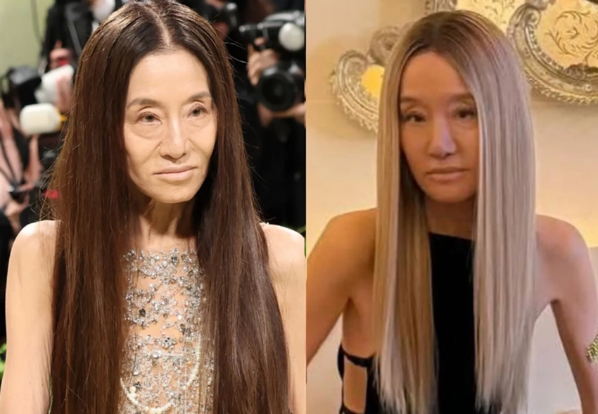 76-летняя Вера Вонг стала блондинкой