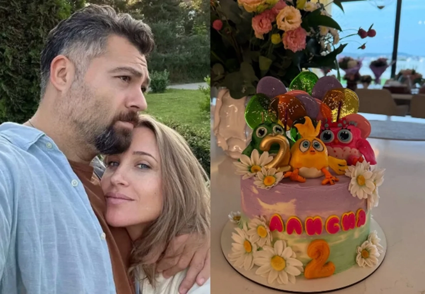 Младшей дочери Юлии Ковальчук и Алексея Чумакова исполнилось два года