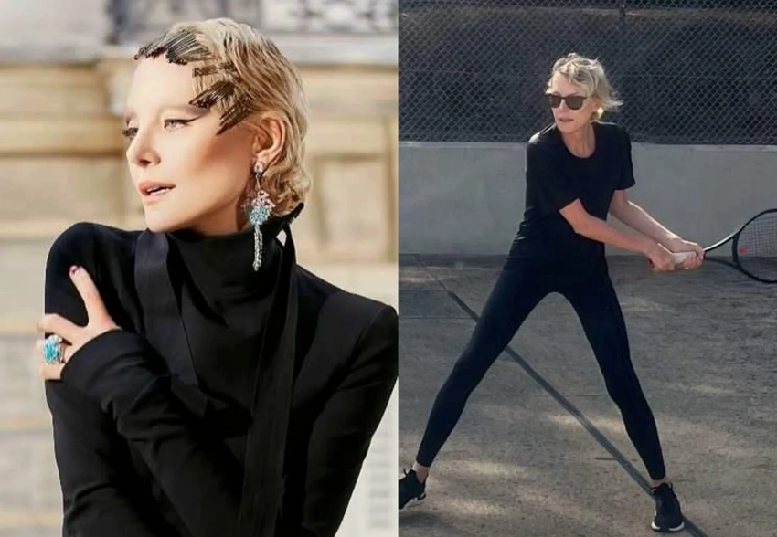 Теннис, плавание, одна чашка кофе на завтрак: 58-летняя Рената Литвинова поделилась секретами красоты