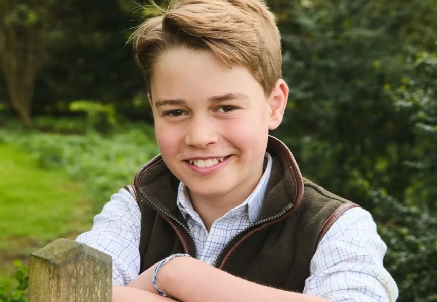 Королевский двор показал новое видео с принцем Джорджем в честь его 12-летия