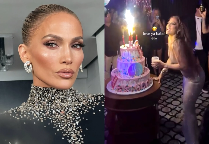 Дженнифер Лопес отметила свой первый день рождения после развода с Беном Аффлеком