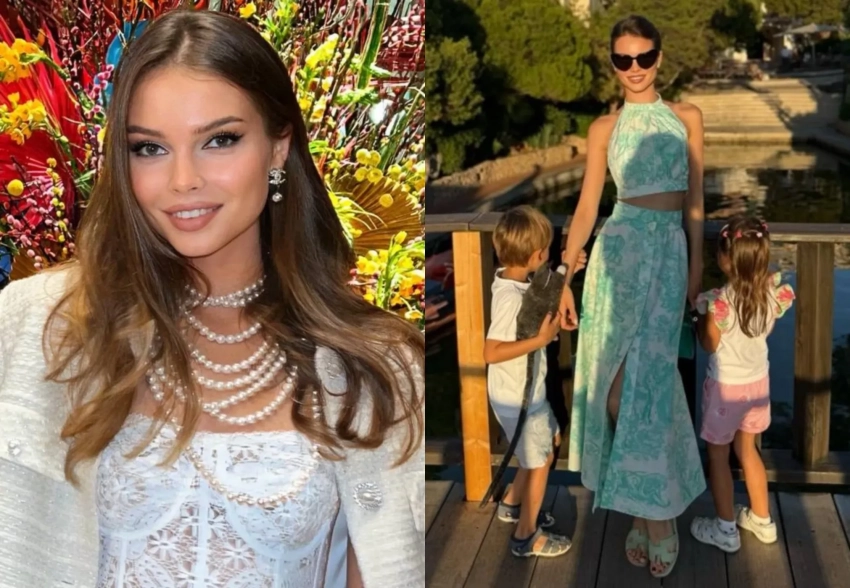 "Мисс Россия — 2018" Юлия Полячихина показала редкие фото с детьми от олигарха Рустама Тарико