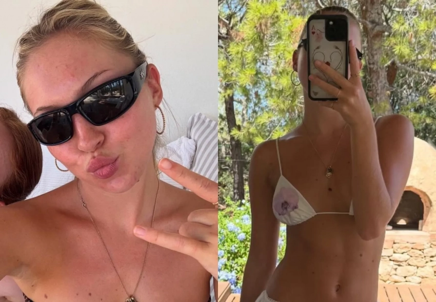 Дочь Кейт Мосс опубликовала фото в бикини с отдыха