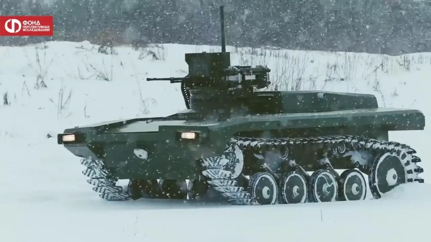 Российская артиллерия использует РТК с системами РЭБ